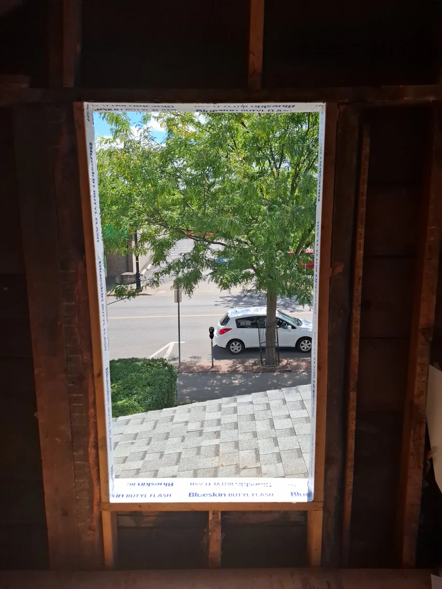 Bedroom renovation and window upgrade — window trim