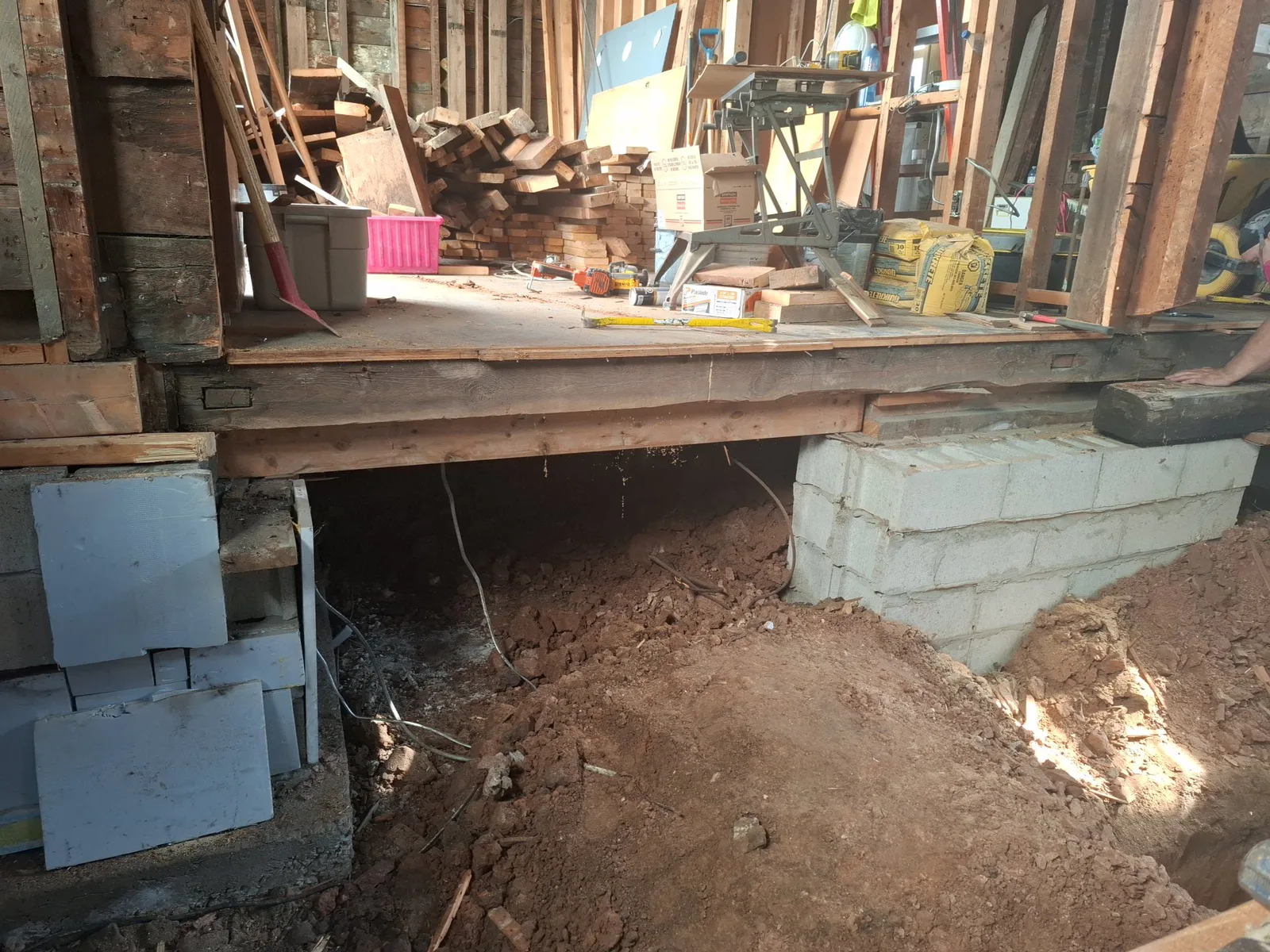 Kitchen renovation — work in progress