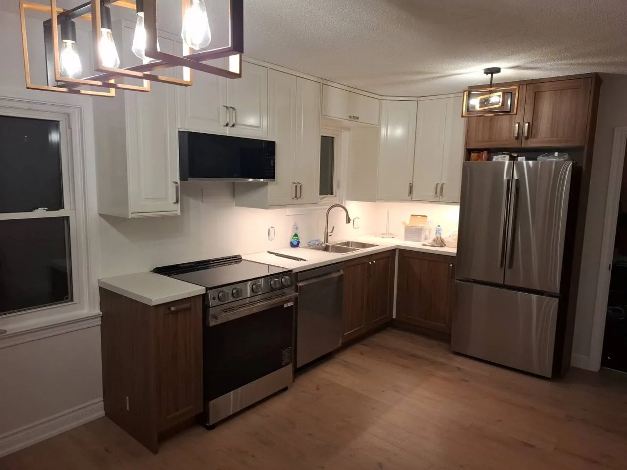 Kitchen renovation in Niagara Falls — finished view